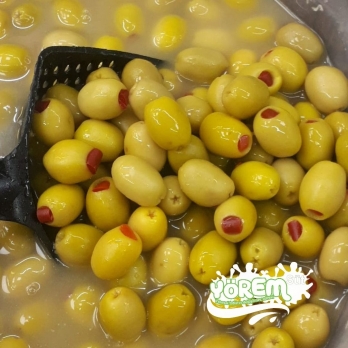 Biberli Zeytin-Turşu Zeytin-Domatesli zeytin